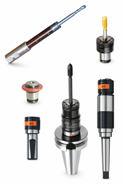 mandrins de taraudage à changement rapide de marque ERI