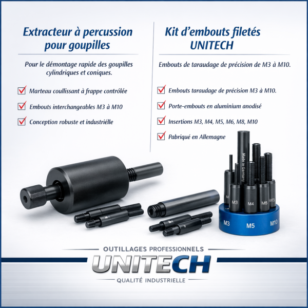 Extracteur à percussion pour goupilles