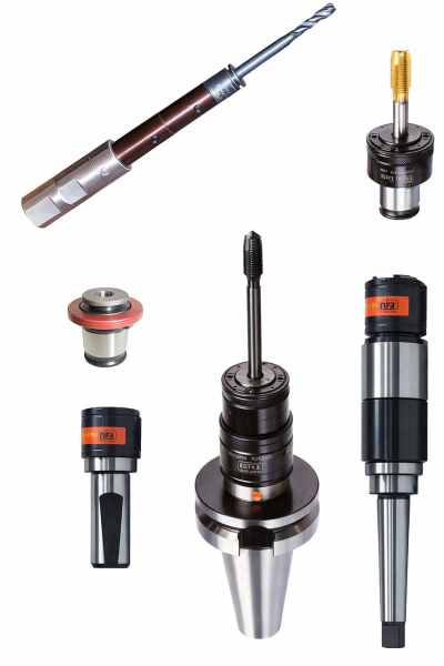 Gamme de mandrins de taraudage et adaptateurs ERI